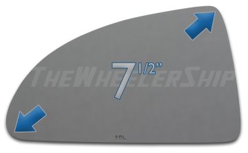 New Mirror Glass Replacements For Chevy Cobalt Pontiac G5 Driver Left Side