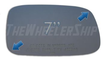 New Mirror Glass Replacement For Lexus ES-GS 300 ES-330 GS-400 GS-430 Passenger