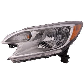 Headlight CAPA Certified Left Driver Fits 2014-2016 Nissan Versa Note SR Model