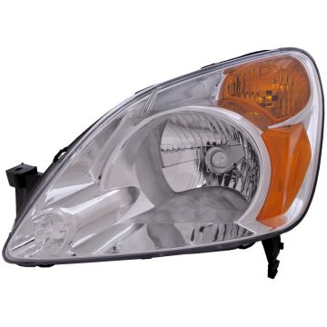 Halogen Headlight CAPA Certified Left Hand Driver Side Fits 2002-2004 Honda CRV All Models