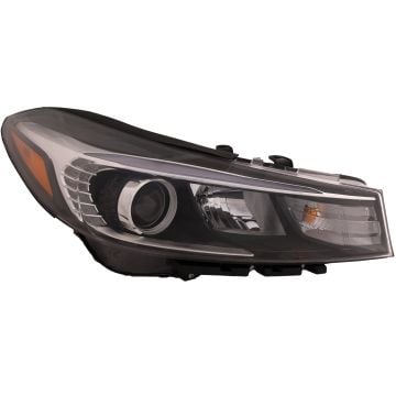 Headlight HID CAPA Certified Right Passenger Fits 7/22/16-18 KIA Forte 5