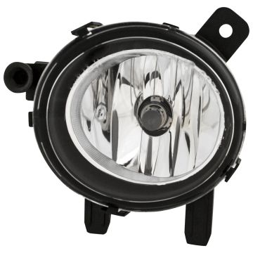 Fog Light for BMW 2 Series 3 Series  4 Series and F30 Models  2012-2018 CAPA Certified Driver Side Halogen Chrome Housing