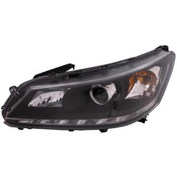 Headlight Halogen w/DRL Left Driver 4Door Sedan Fits 2013-2015 Honda Accord