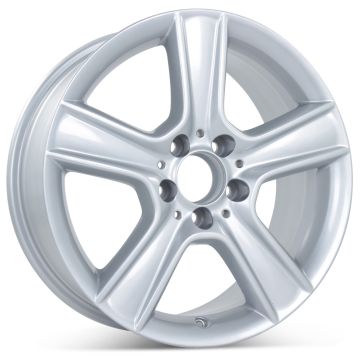 17" x 8.5" Alloy Replacement Rear Wheel for 2010-2011 Mercedes C300/C350 Wheels 85100
