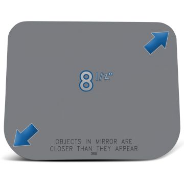 New Mirror Glass Replacements For Chevrolet Kodiak GMC Topkick 2003-2009 Driver or Passenger Side