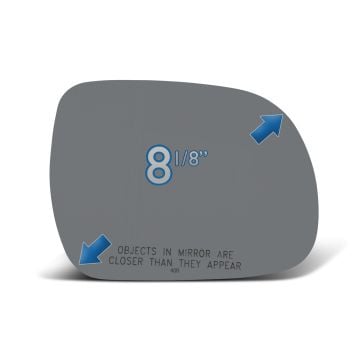 New Mirror Glass Replacements For Toyota Sienna 2004-2009 Passenger Right Side