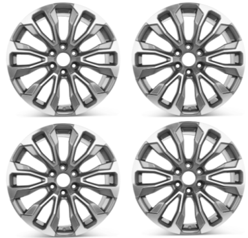Set of 4 New 22" x 9" Replica Wheels Rims for GMC Yukon Denali 2021-2024 14025