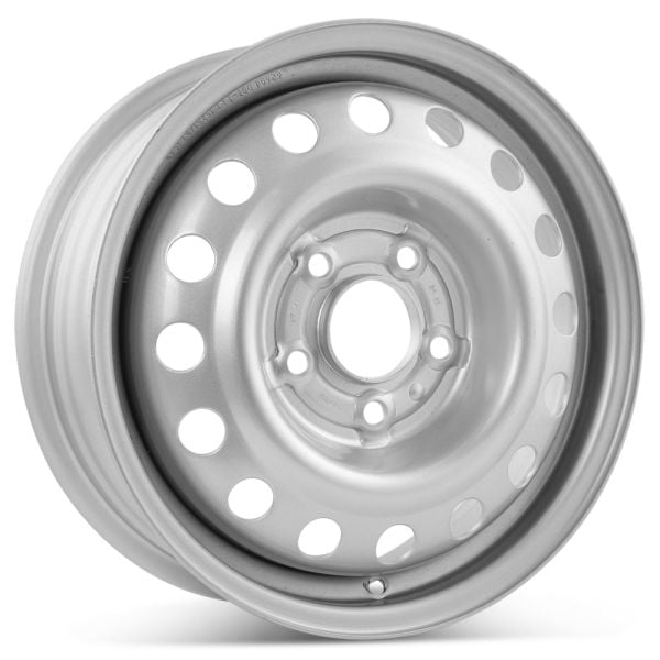 Open Box 15” x 5.5” Replacement Wheel for Nissan NV200 Chevrolet City Express 2013-2021 Silver Rim 62604