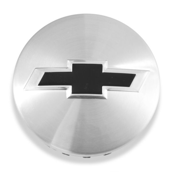 Used OE Genuine Chevrolet Silver w/ Black Logo Center Cap 22837060 for Silverado & Tahoe