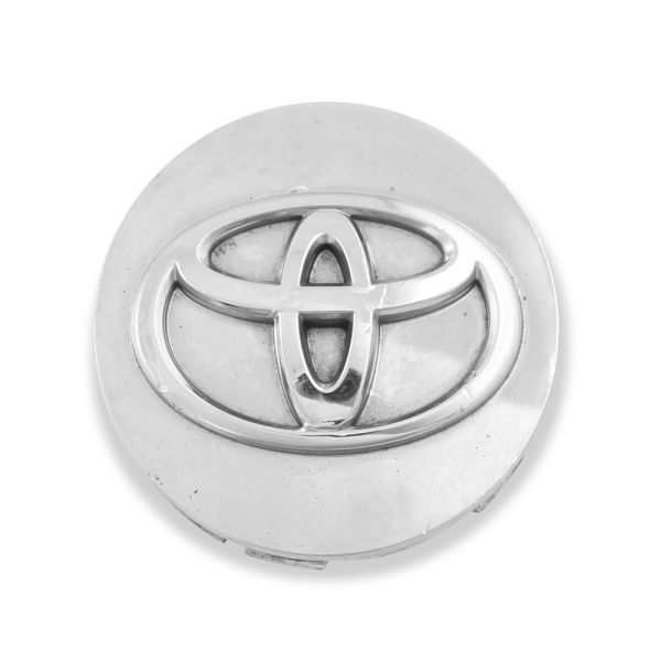 Used OE Genuine Toyota Silver w/ Chrome Logo Center Cap 42603-08020 for Avalon & Venza