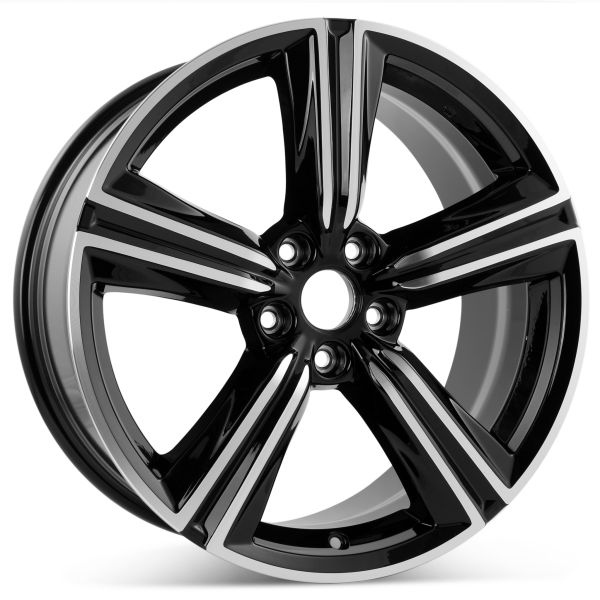 New 19” x 8.5” Replacement Wheel for Honda Accord 2023 2024 2025 2026 Machined w/ Black Rim 60307