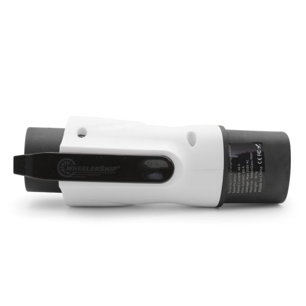 White Charging Adapter for Tesla Chargers to J1772 Vehicle 60A/250V AC– Only for J1772 Vehicles EVA-TESLAJ1772W