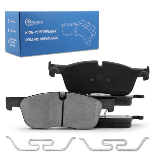 New Front Ceramic Brake Pads for Jaguar E-Pace F-Pace XE XF Land Rover Discovery Sport Range Rover Evoque Velar D1838
