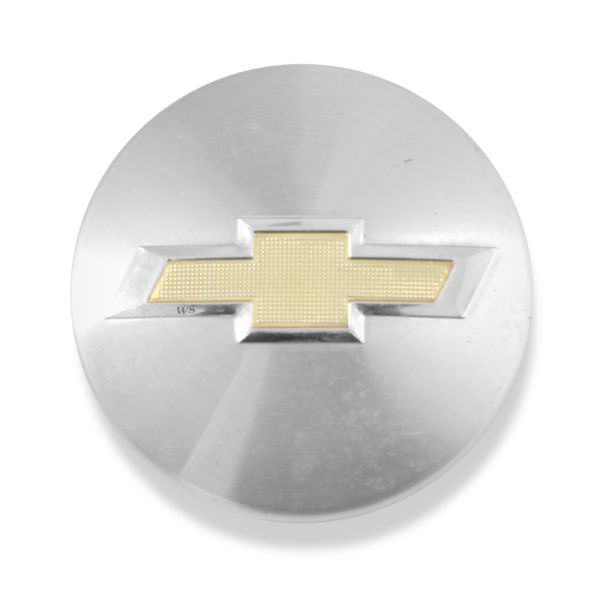 Used OE Genuine Chevrolet Brushed Silver Center Cap 19301597 for Silverado 1500
