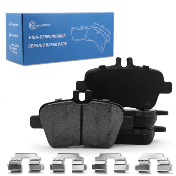New Rear Ceramic Brake Pads for Infiniti QX30 Mercedes B-Class CLA-Class E-Class GLA-Class SLC-Class SLK-Class D1646