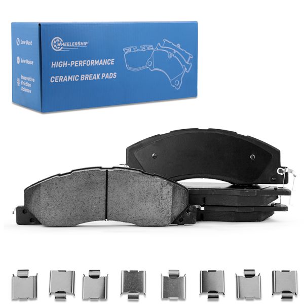 New Front Ceramic Brake Pads for Dodge Ram 2500 3500 D1399