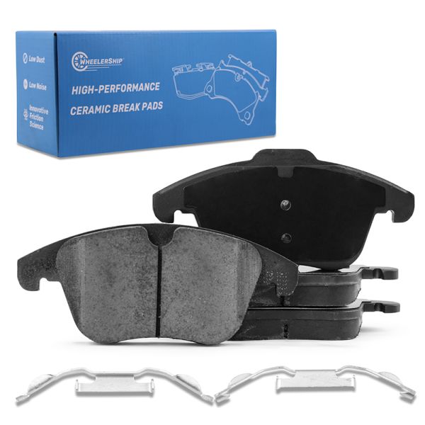 New Front Ceramic Brake Pads for Land Rover LR2 Range Rover Evoque Volvo S60 S80 V60 V70 XC70 D1306