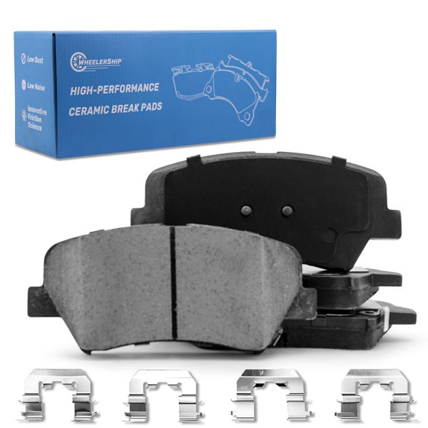 New Front Ceramic Brake Pads for Hyundai Elantra Veloster D1595