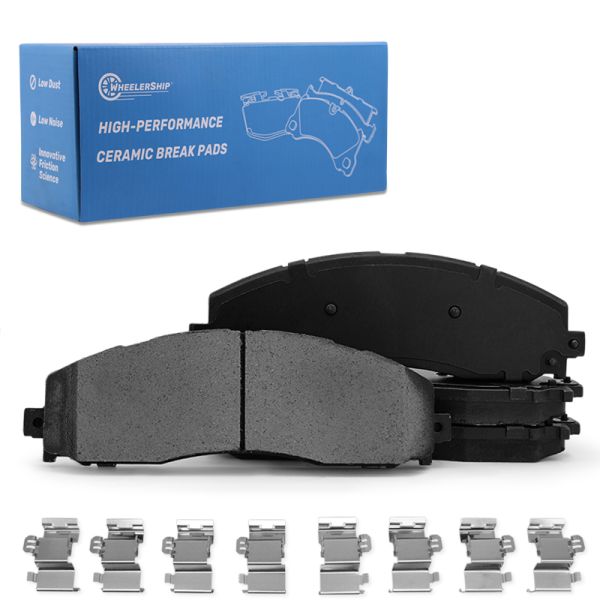 New Rear Ceramic Brake Pads for Ford F-250 Super Duty F-350 Super Duty F-450 Super Duty D1691