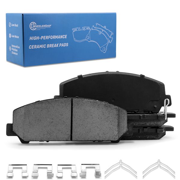 New Front Ceramic Brake Pads for Lexus QX56 QX80 Nissan Armada Titan Suzuki Equator D1509