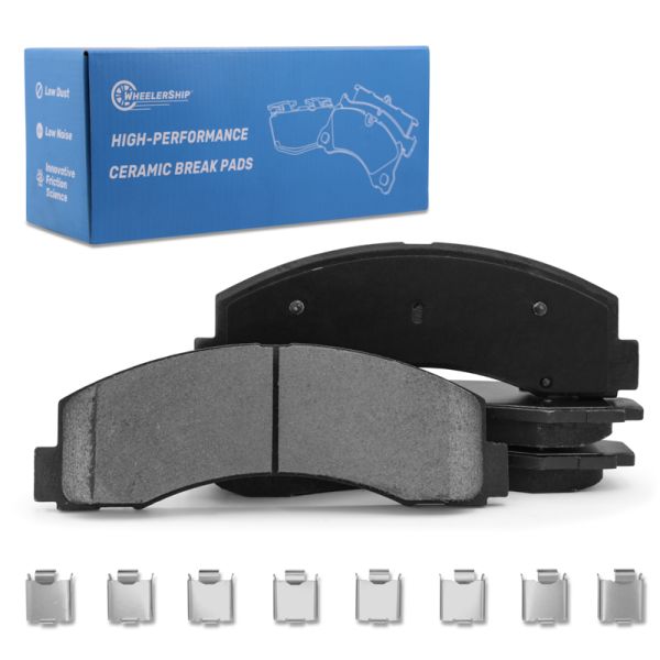 New Front Ceramic Brake Pads for Ford Expedition F-150 Lincoln Navigator D2087
