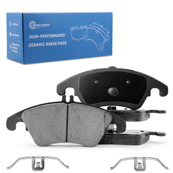 New Front Ceramic Brake Pads for Mercedes C-Class CLS-Class E-Class SLC-Class SLK-Class D1342