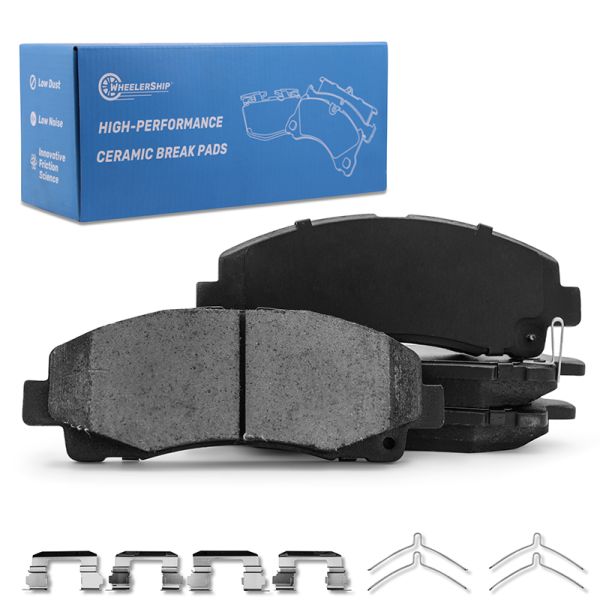New Front Ceramic Brake Pads for Acura TLX Honda Ridgeline D1584