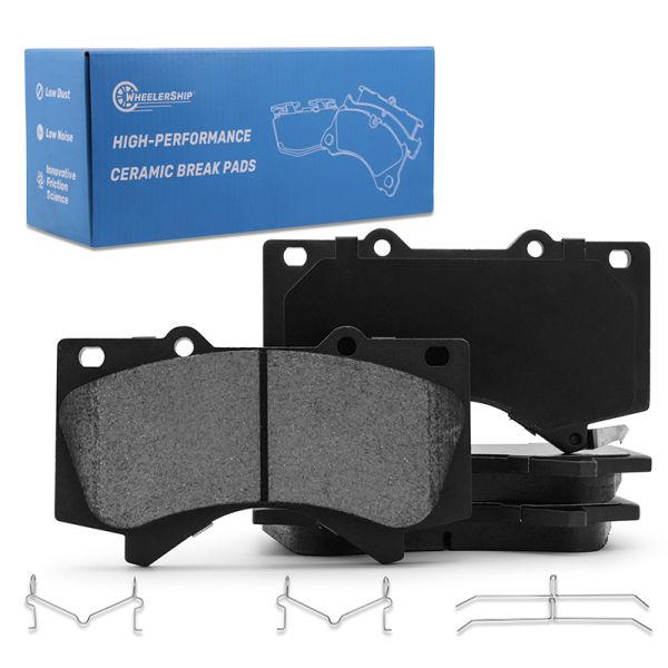 New Front Ceramic Brake Pads for Lexus LX570 Toyota Land Cruiser Sequoia D1303