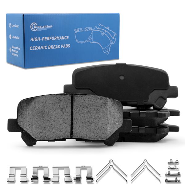 New Rear Ceramic Brake Pads for Honda Pilot D1585