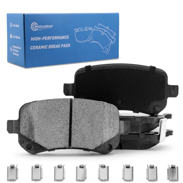 New Rear Ceramic Brake Pads for Chrysler Town & Country Dodge Grand Caravan Journey Ram C/V Volkswagen Routan D1326
