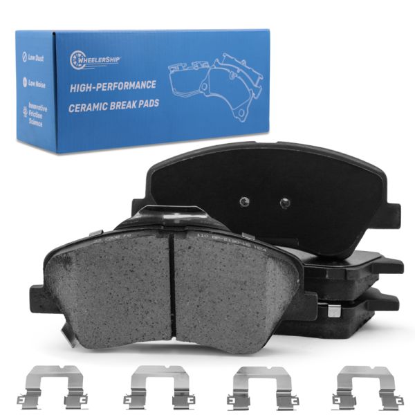 New Front Ceramic Brake Pads for Hyundai Accent Kia Rio D2190