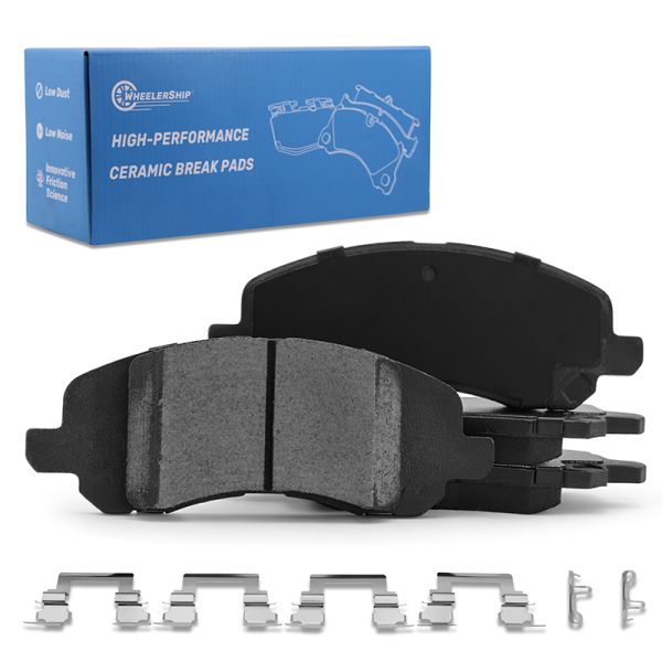 New Front Ceramic Brake Pads for Chrysler 200 D1285