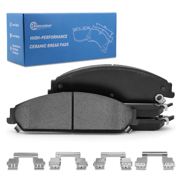 New Front Ceramic Brake Pads for Chrysler 200 Dodge Challenger Charger D1058