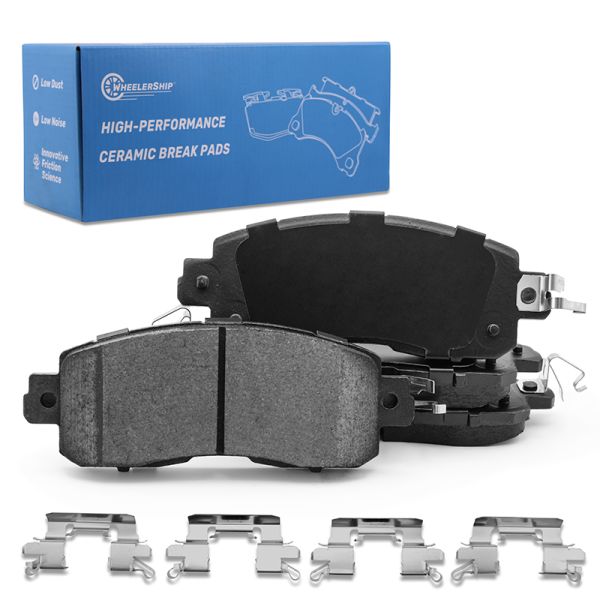 New Front Ceramic Brake Pads for Nissan Altima Leaf D1650