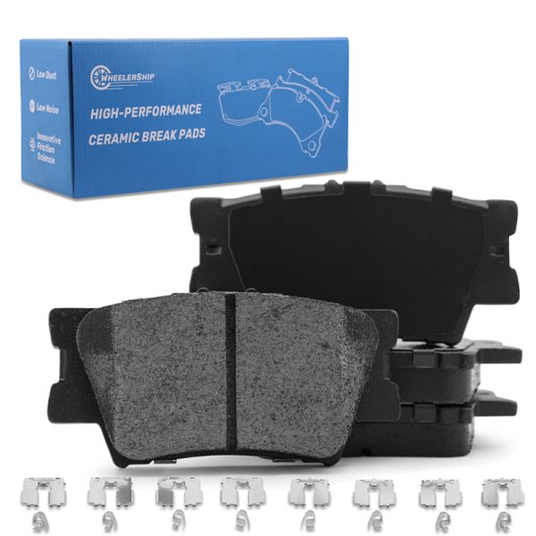New Rear Ceramic Brake Pads for Lexus ES300h ES350 HS250h Pontiac Vibe D1212