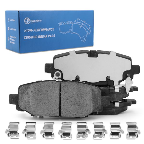 New Rear Ceramic Brake Pads for Jeep Wrangler D2172