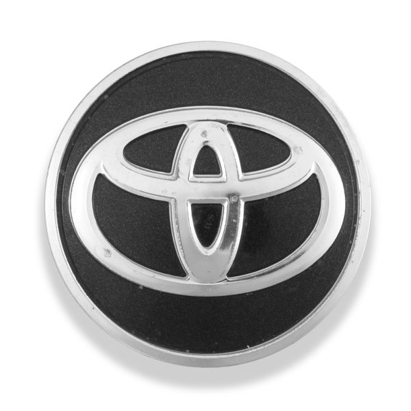 Used OE Genuine Toyota Black W/ Chrome Logo Center Cap 42603-52170 for Corolla Prius Prius AWD-e & More
