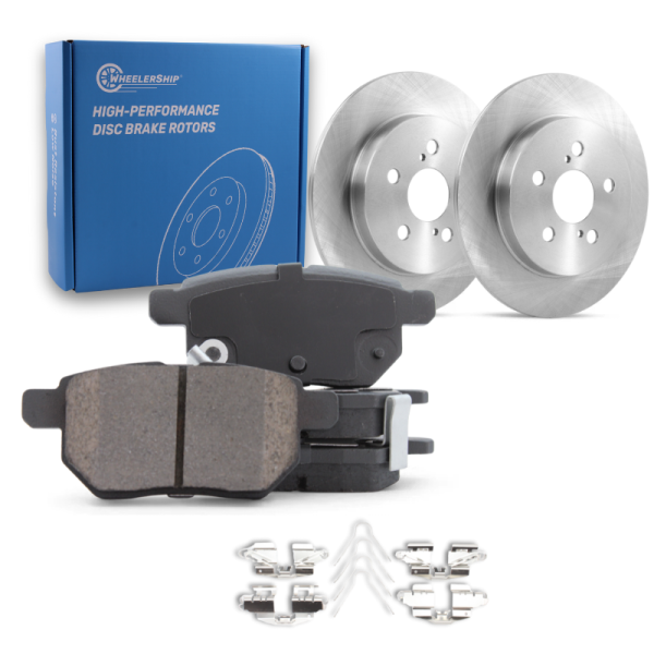 Rear Brake Pad and Rotor Kit for Toyota Corolla