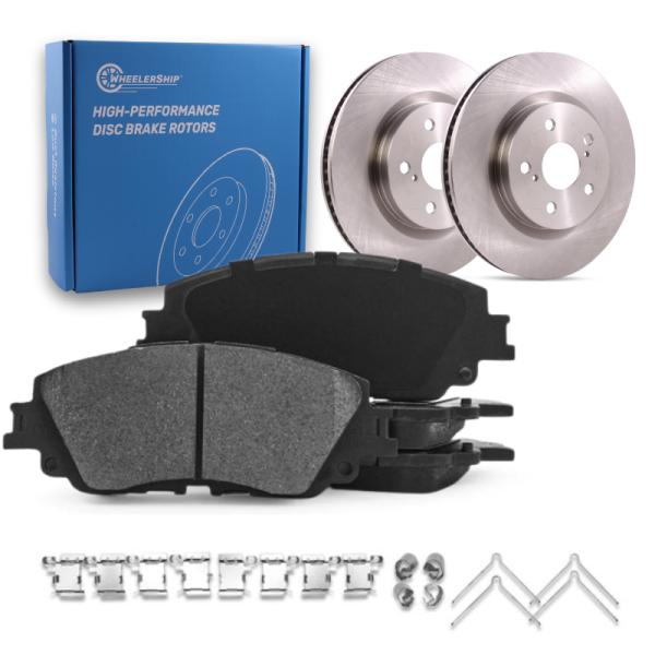 Front Brake Pad and Rotor Kit for Toyota Camry
