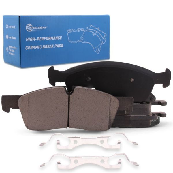 New Front Ceramic Brake Pads for Dodge Durango Jeep Grand Cherokee Mercedes GL-Class CLE-Class GLS-Class ML-Class D1629