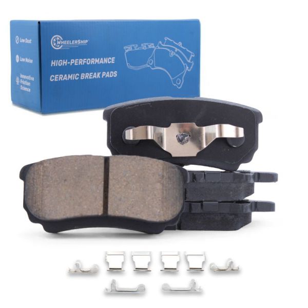 New Rear Ceramic Brake Pads for Chrysler 200 Cirrus Mitsubishi Outlander Lancer D1037