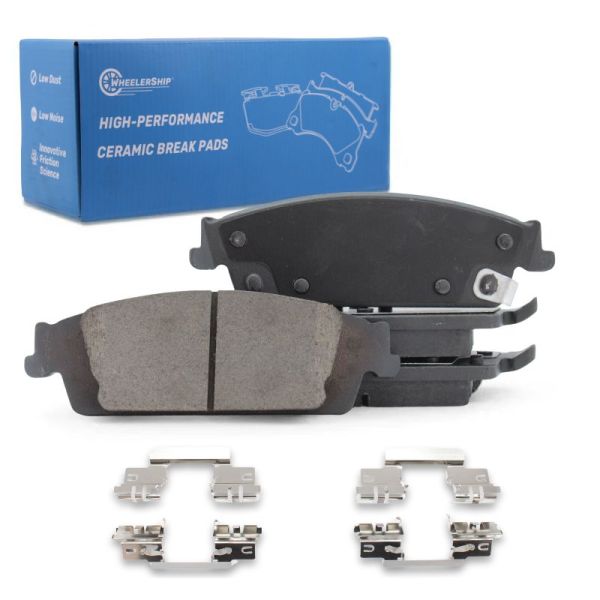 New Rear Ceramic Brake Pads for Cadillac Escalade Chevrolet Silverado Suburban Tahoe GMC Sierra Yukon D1707