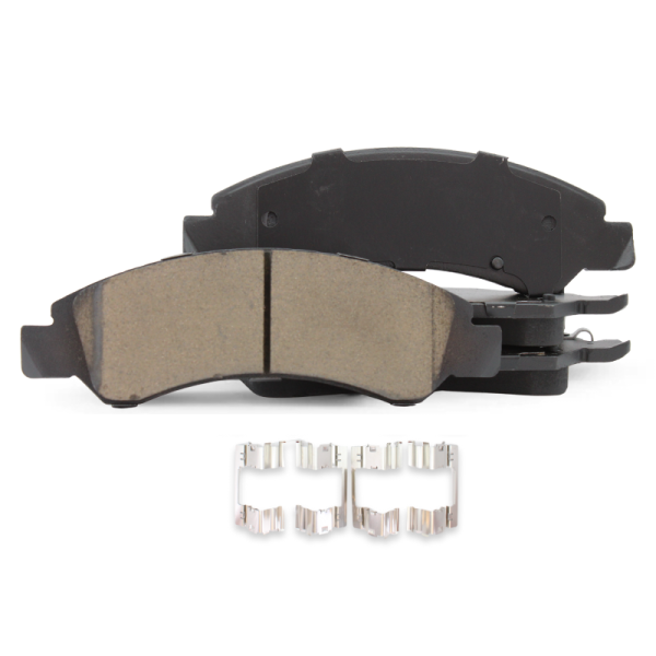 Front and Rear Brake Pads and Rotors Kit for Cadillac Escalade Chevrolet Silverado Suburban GMC Sierra Yukon D1363 55097 D1707 55133
