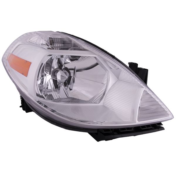 Headlight CAPA Certified Right Hand Passenger Side Fits 2007-2012 Nissan Versa 07-11 Sedan/07-12 Hatchback All Models