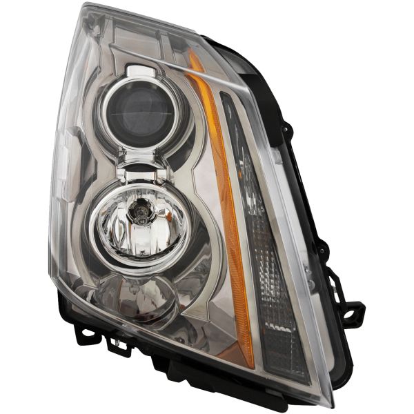 Headlight Halogen CAPA Certified Right Hand Passenger Side Fits 2008-2013 Cadillac CTS 11-14 CTS Coupe and Wagon