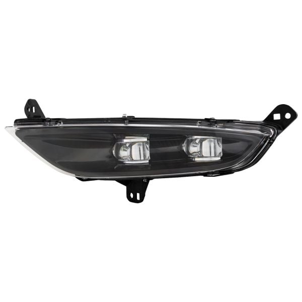 Fog Light Black Housing LED Left Driver Fits 2015-2016 Chrysler 200