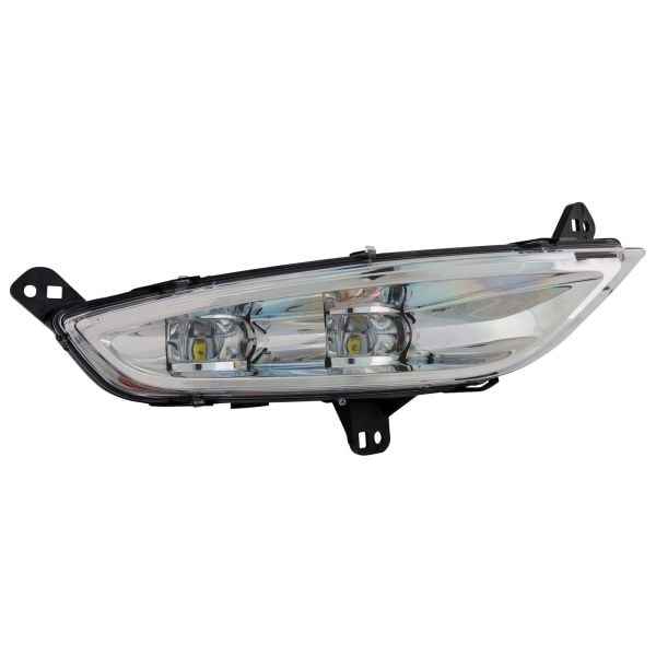Fog Light LED Chrome Right Passenger Fits 2015-2016 Chrysler 200