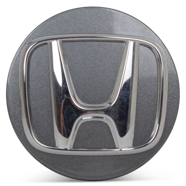 OE Genuine Honda Accord 2018 2019 2020 Light Charcoal Center Cap w/ Chrome Logo CAP5143