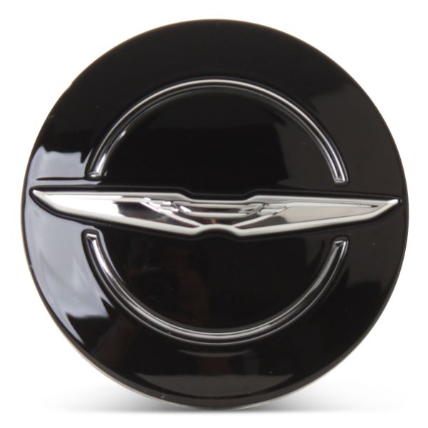 OE Genuine Chrysler Black Center Cap with Wing Logo CAP2993