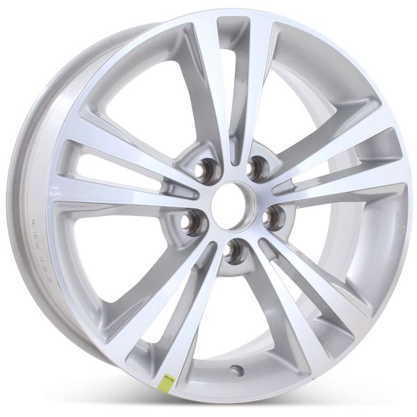 Brand New 18" x 7.5" 2009 2010 2011 2012 Lincoln MKS Factory OEM Wheel Machined W/ Silver Rim 3765